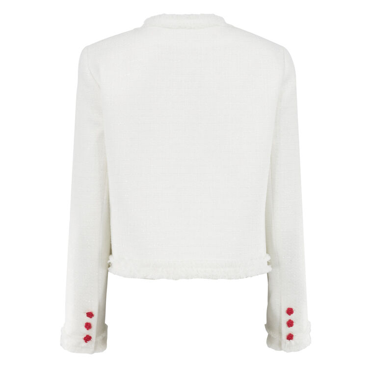 Landon Floral Tweed Jacket image number null