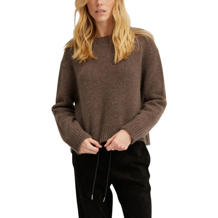 Heavy Crewneck Cashmere Sweater image number null