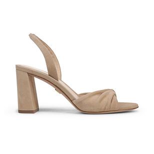 Tullia Suede Block Heel Slingback Sandal
