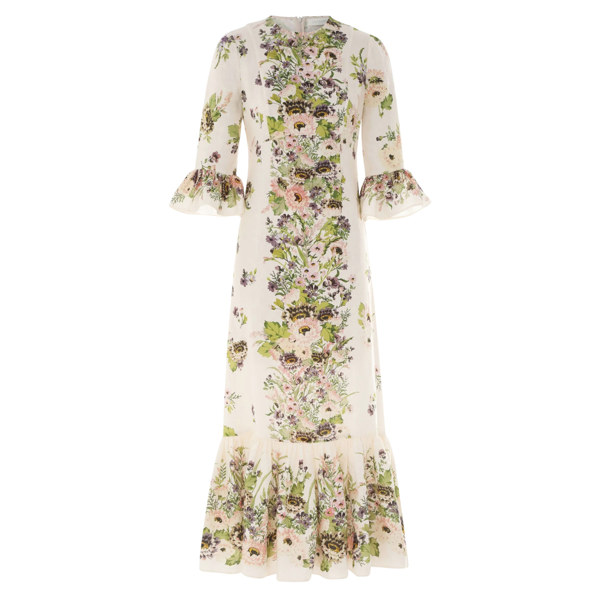Halliday Frill Sleeve Dress