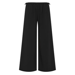 Cropped Drawstring Pants