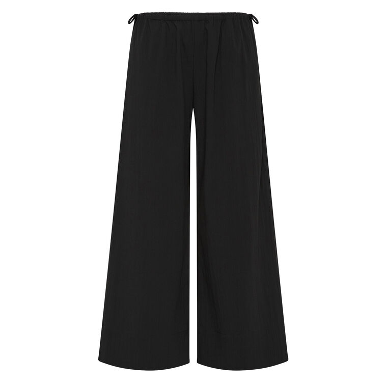 Cropped Drawstring Pants image number null
