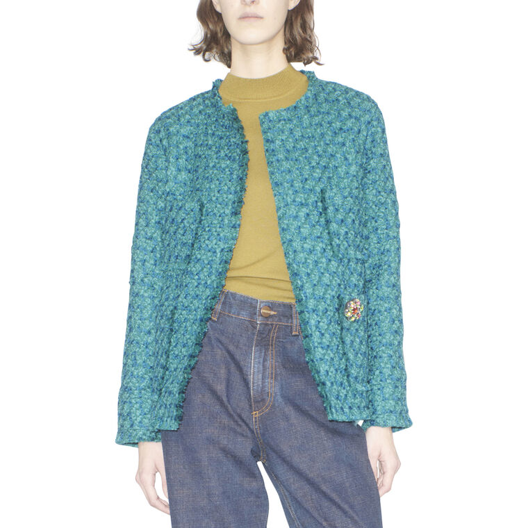 Boucle Tweed Jacket image number null
