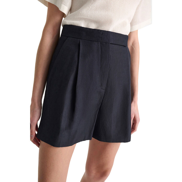 Summer Cruise Linen Shorts image number null
