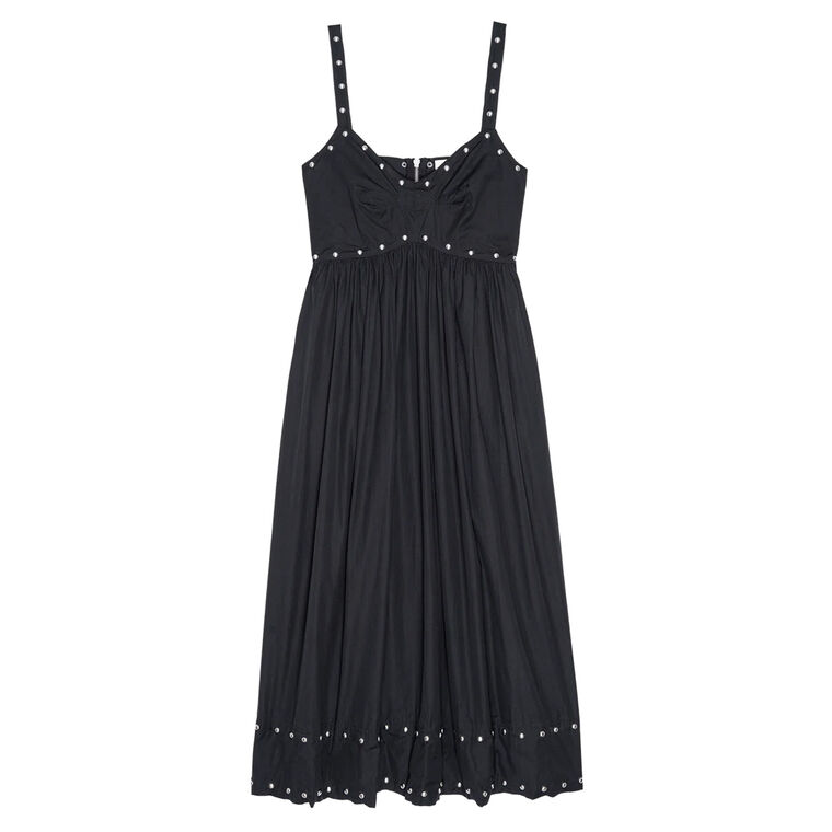 The Reyes Dress with Studs image number null