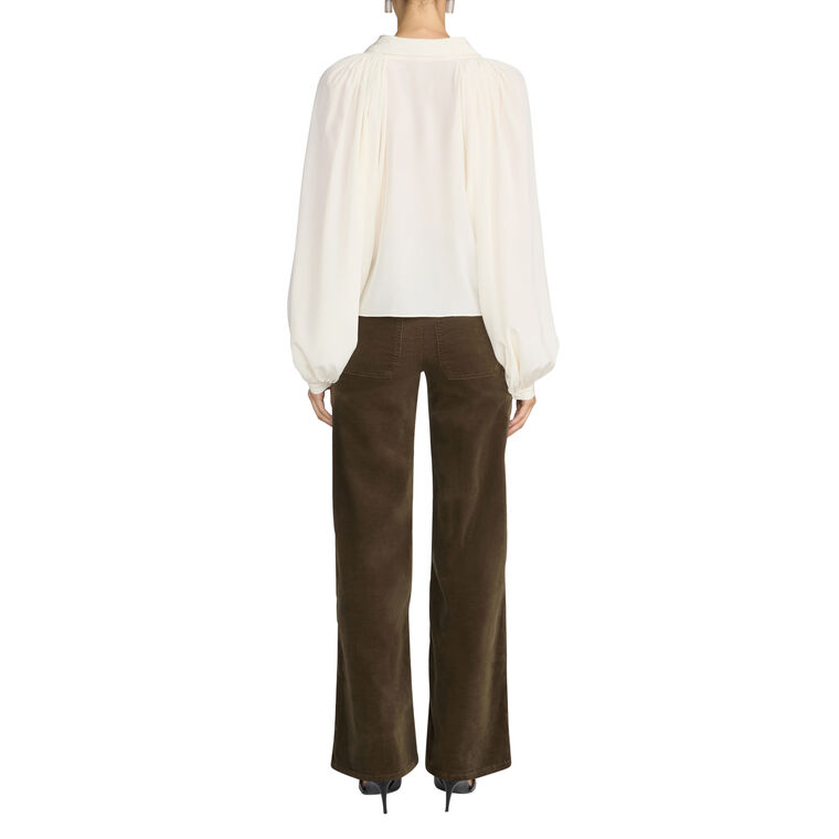Le Slim Palazzo Modernist Pocket Corduroy image number null