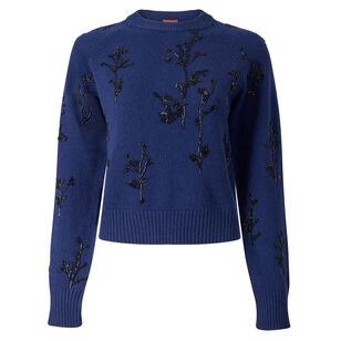 Paulie Long Sleeve Beaded Sweater