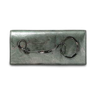 Twisted Gold Side Handle Clutch