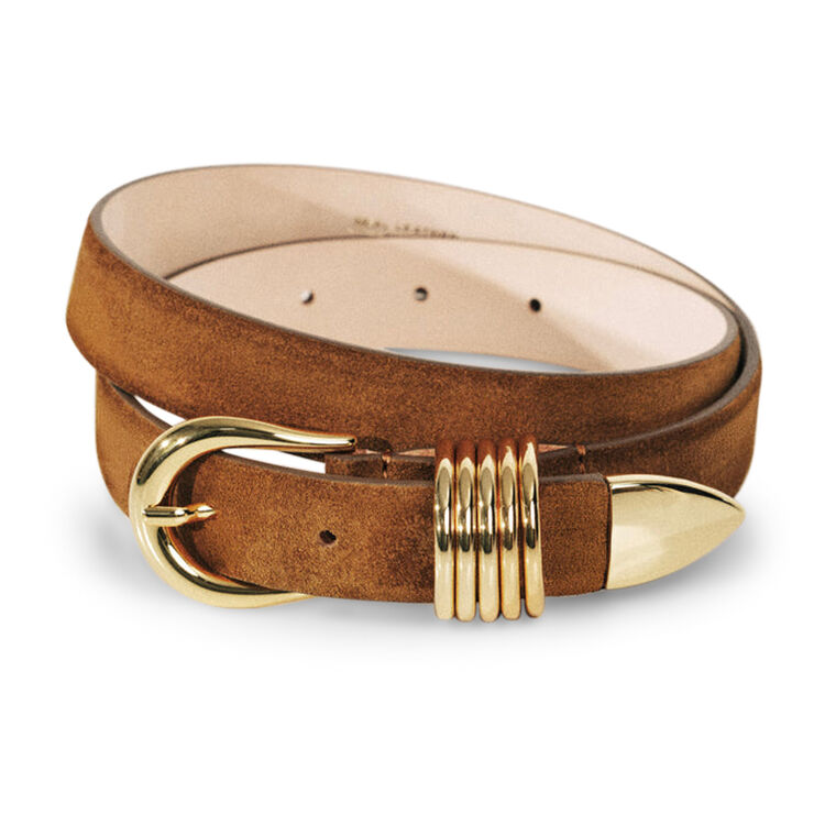 Hollyhock Suede Belt image number null