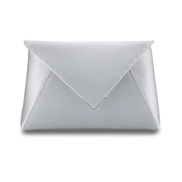 Lee Pouchet Small Clutch In Satin image number null