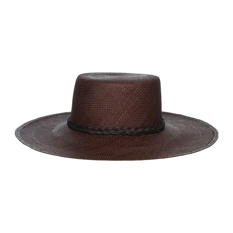 Ponta Wide Brim Hat With Braided Cord image number null