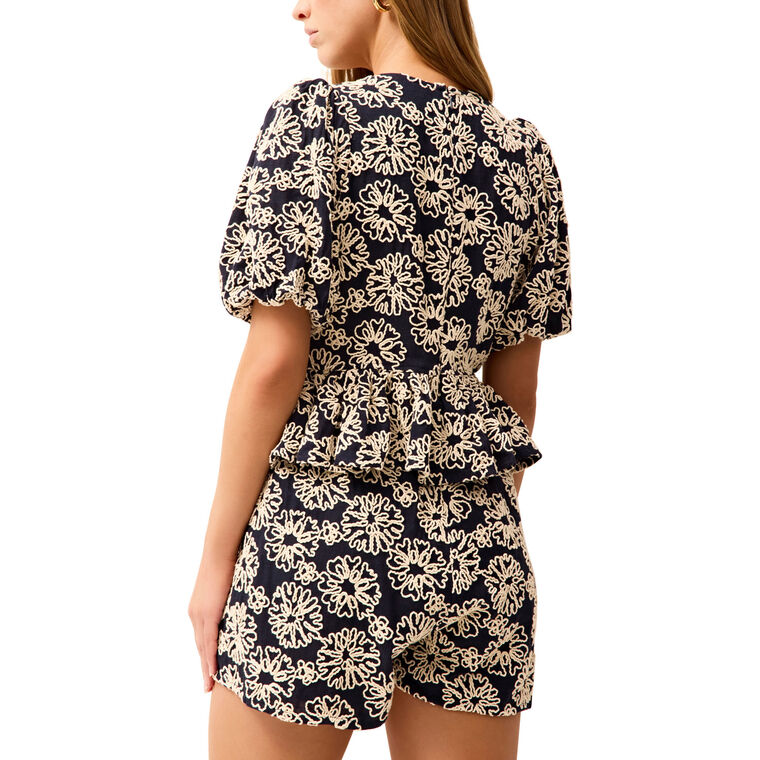 Cleo Embroidered Shorts image number null