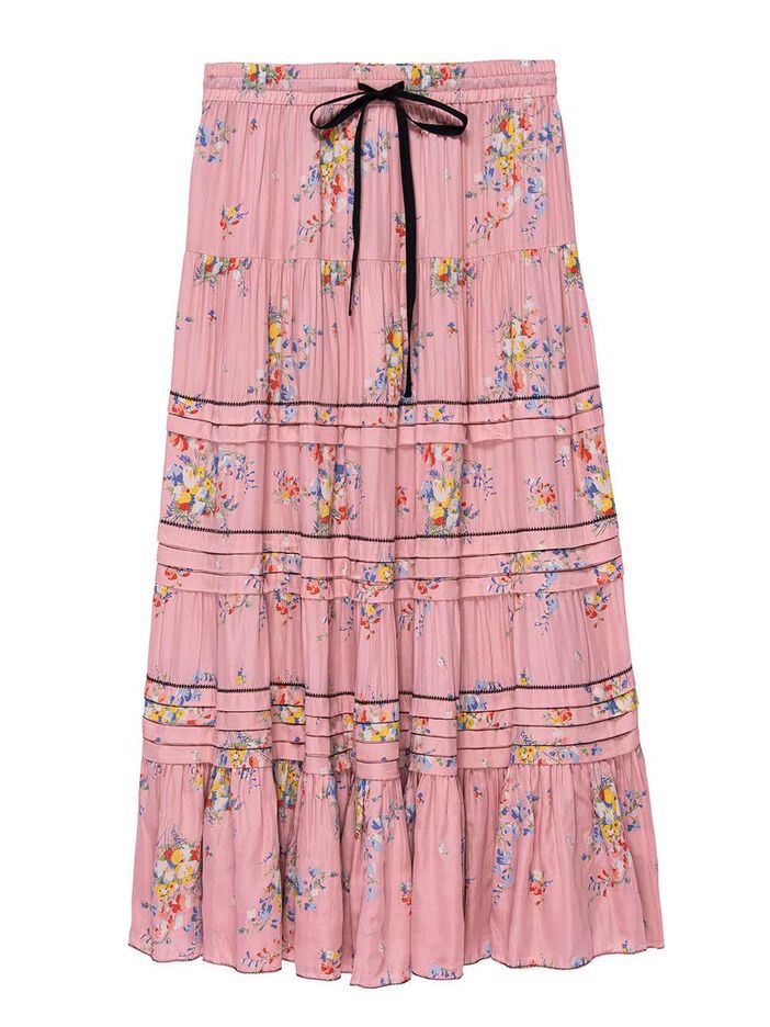 The Pastoral Floral Printed Sk image number null