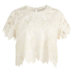 Pelumi Embroidered Short Sleeve Top