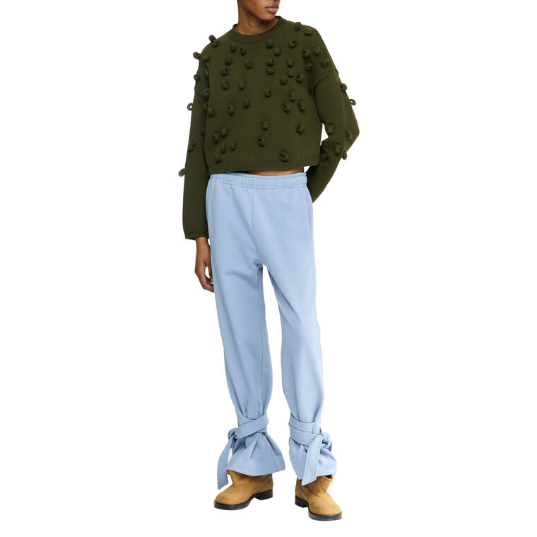 Tied Bow Joggers image number null