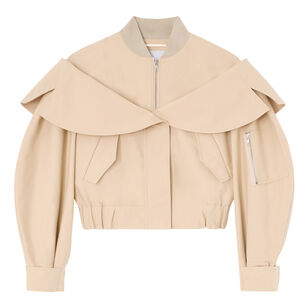 Double Cotton Bomber Jacket