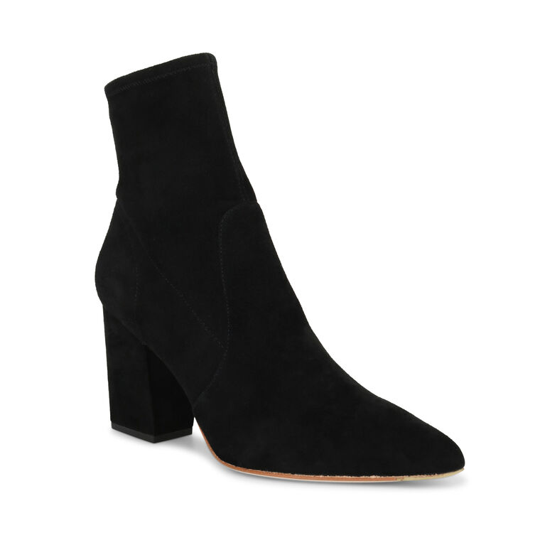 Isla Suede Slim Ankle Bootie image number null