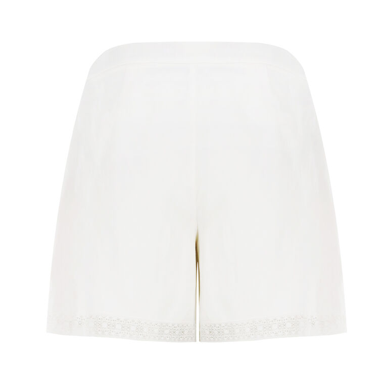 Nero Embroidered High-Waisted Short image number null