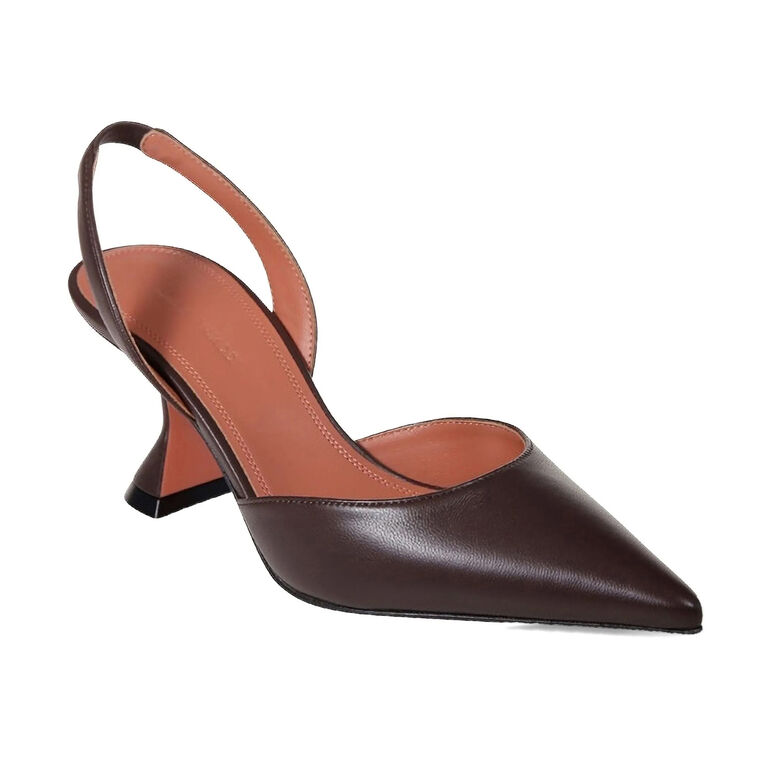 Holli 70mm Nappa Slingback Pump image number null