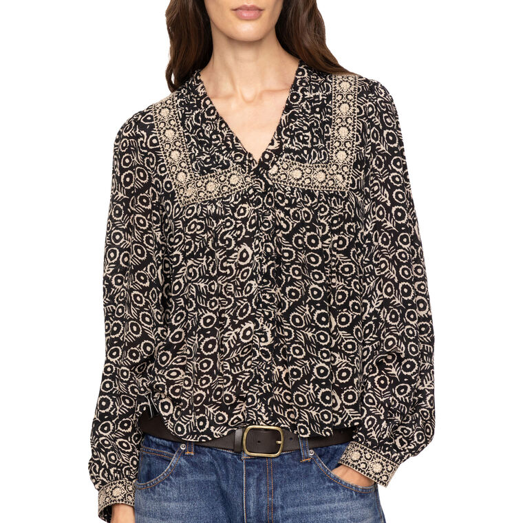 Emmeline Long Sleeve Blouse image number null