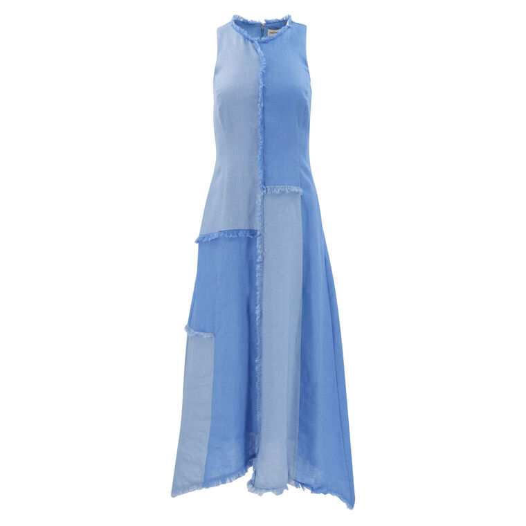 Nicholas The Label Thalassa Patchwork Fringe Dress | Tootsies