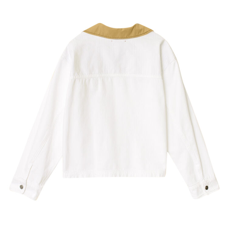 Cove Canvas Collar Denim Jacket image number null