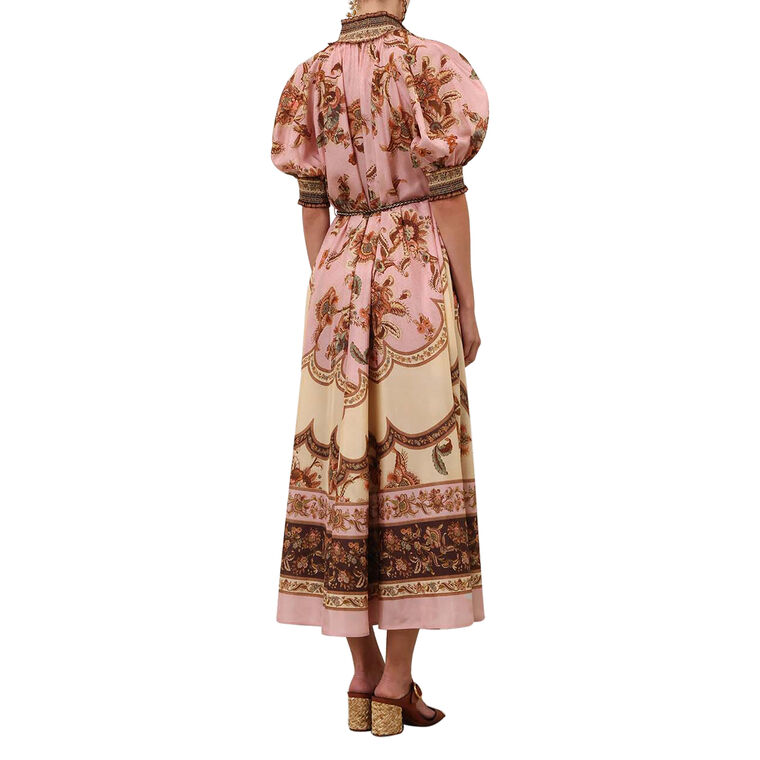 Aster Short Billow Sleeve Maxi Dress image number null