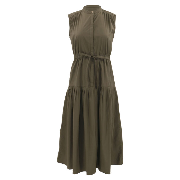 Margaret Tie-Waist Midi Dress image number null