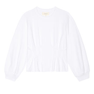 The Slouchy Corset Sweatshirt