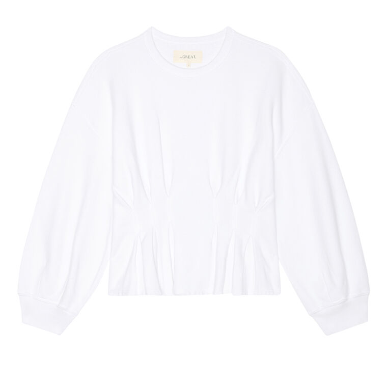 The Slouchy Corset Sweatshirt image number null