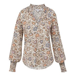 Alexandria Smocked Floral Top