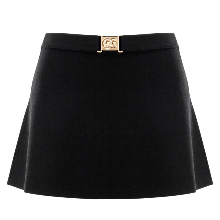 Amoret Knit Mini Skirt image number null