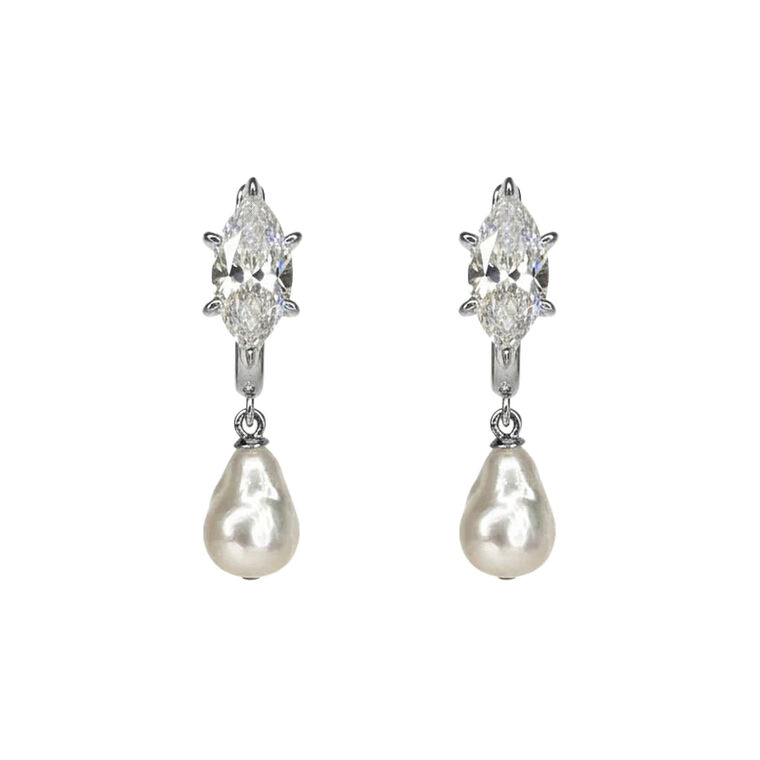 Parisian Pearl Earrings image number null