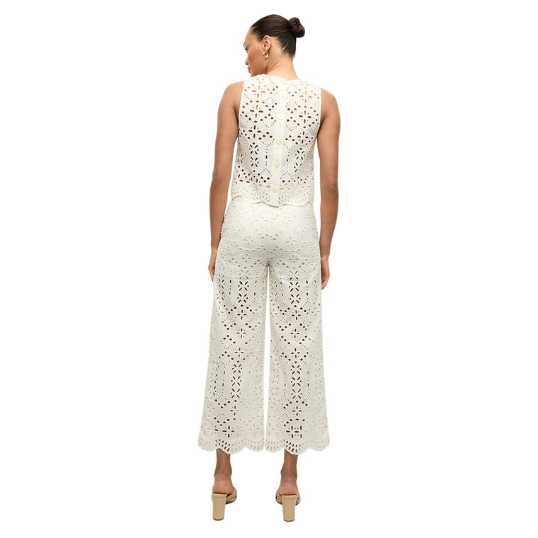 Kemper Cotton Eyelet Pant image number null