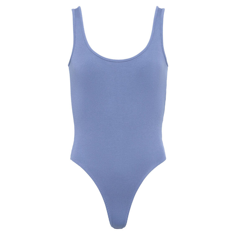 Nica Scoop Neck Tank Bodysuit image number null