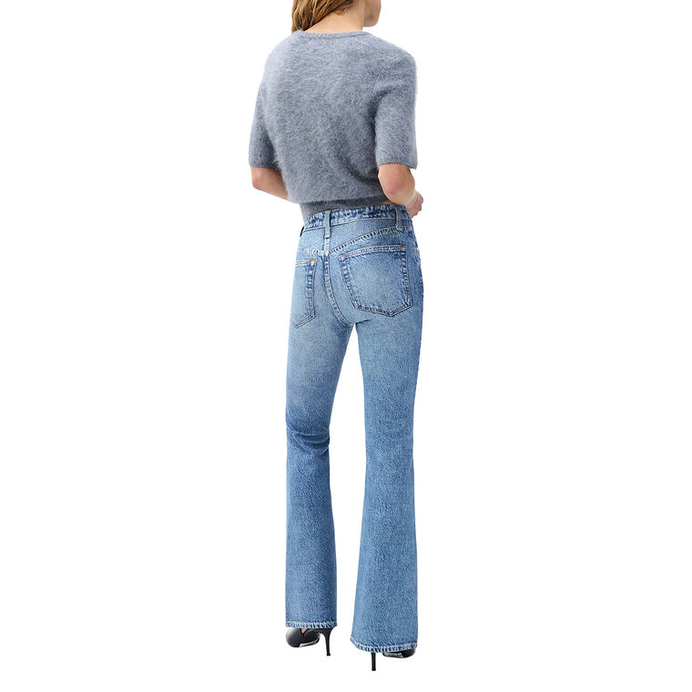 Miramar Ponte Dahlia Full Length Flare Jean image number null