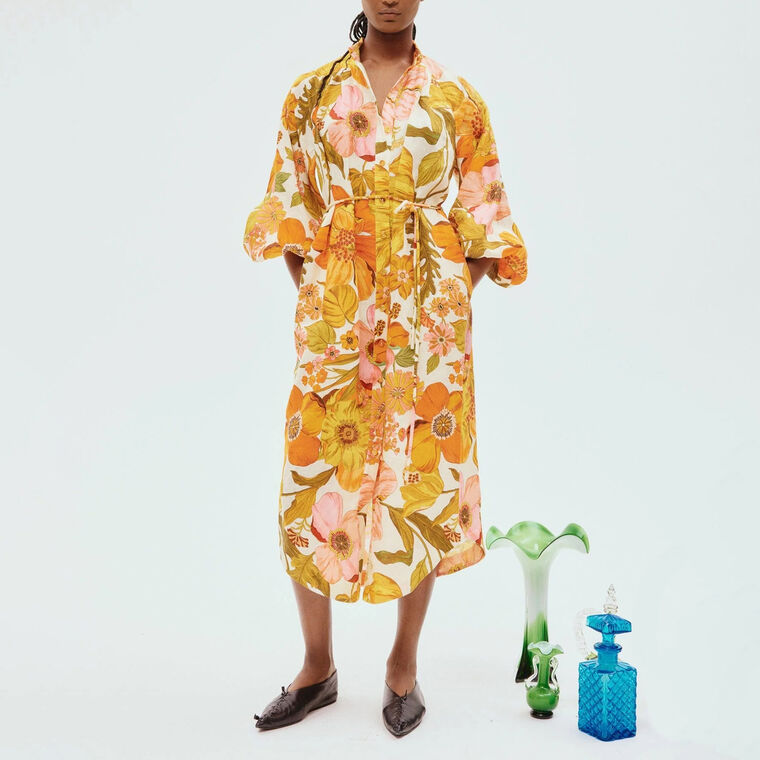 Silas Midi Shirtdress image number null