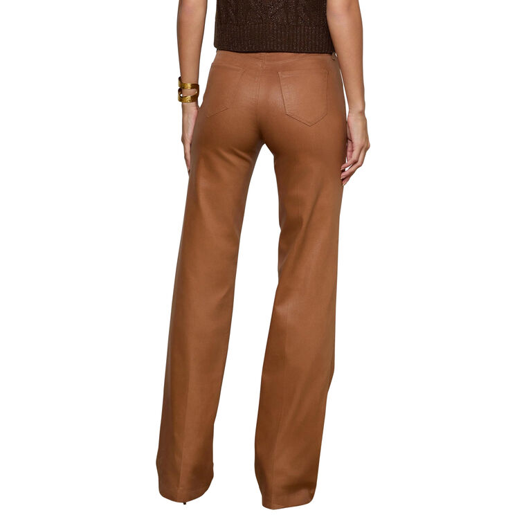 Clayton Coated High Rise Wide Leg Jean image number null