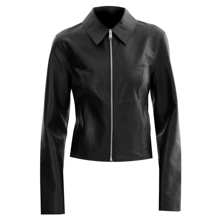 Claire Reversible Leather Jacket image number null