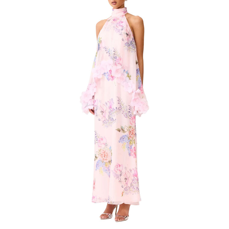 Millie Tiered Halterneck Gown image number null