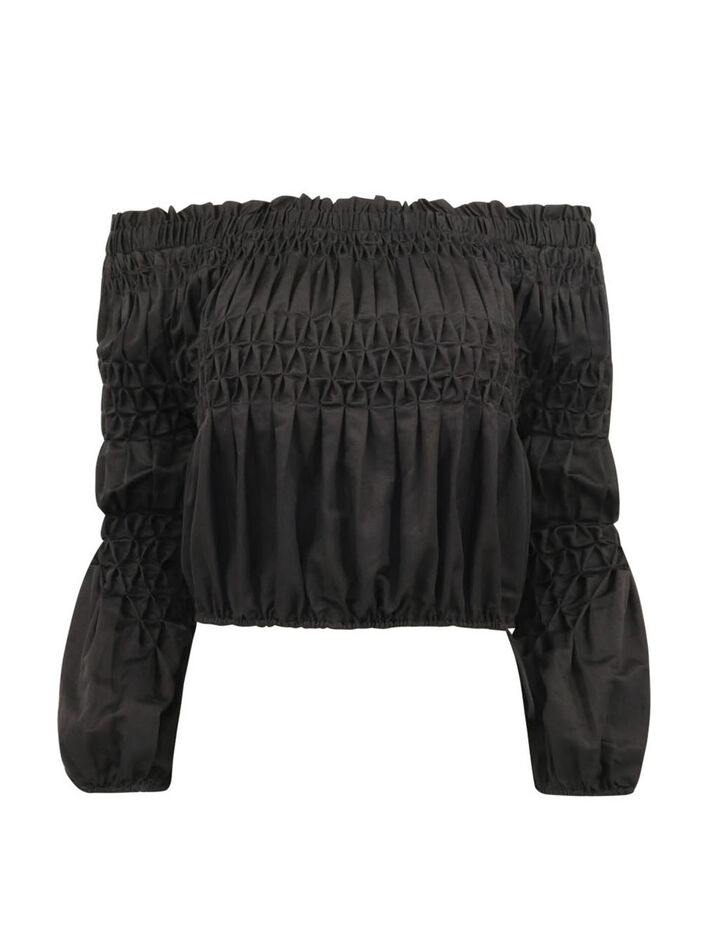 Abbot Cotton Silk Woven Top image number null