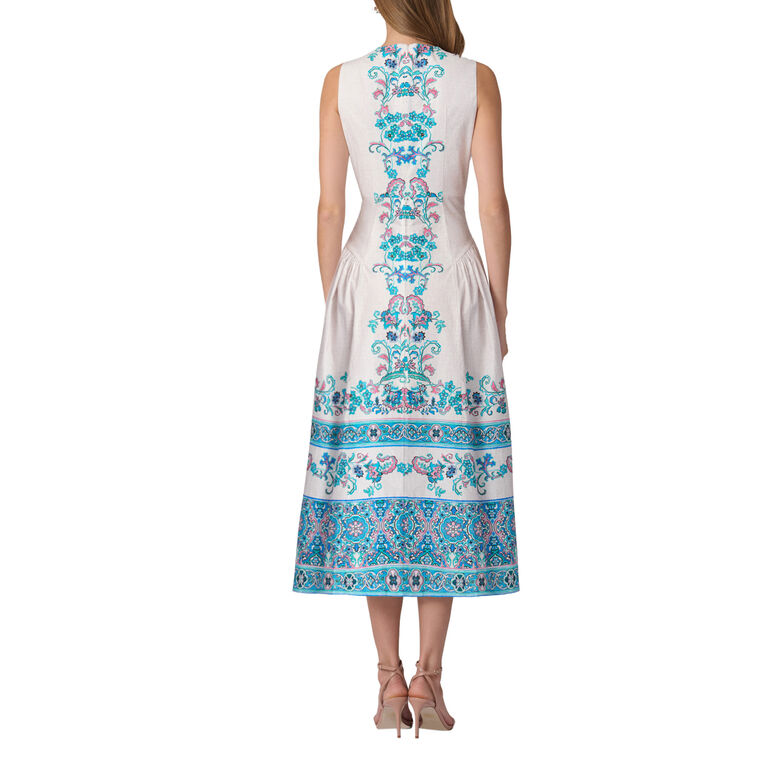 Adele Sleeveless Midi Dress image number null