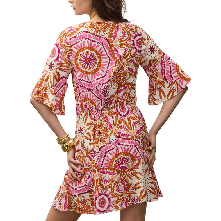 Noah V-Neck Mini Dress image number null