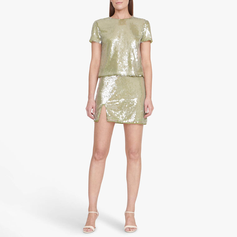 Vedette Sequin Skirt image number null