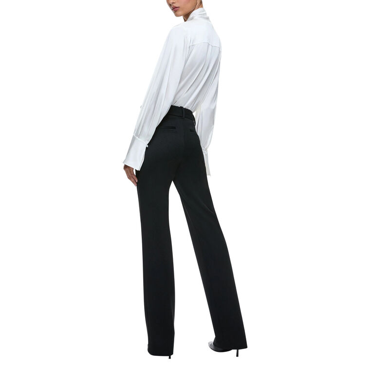 Lloyd Slit Sleeve Button Down Blouse image number null