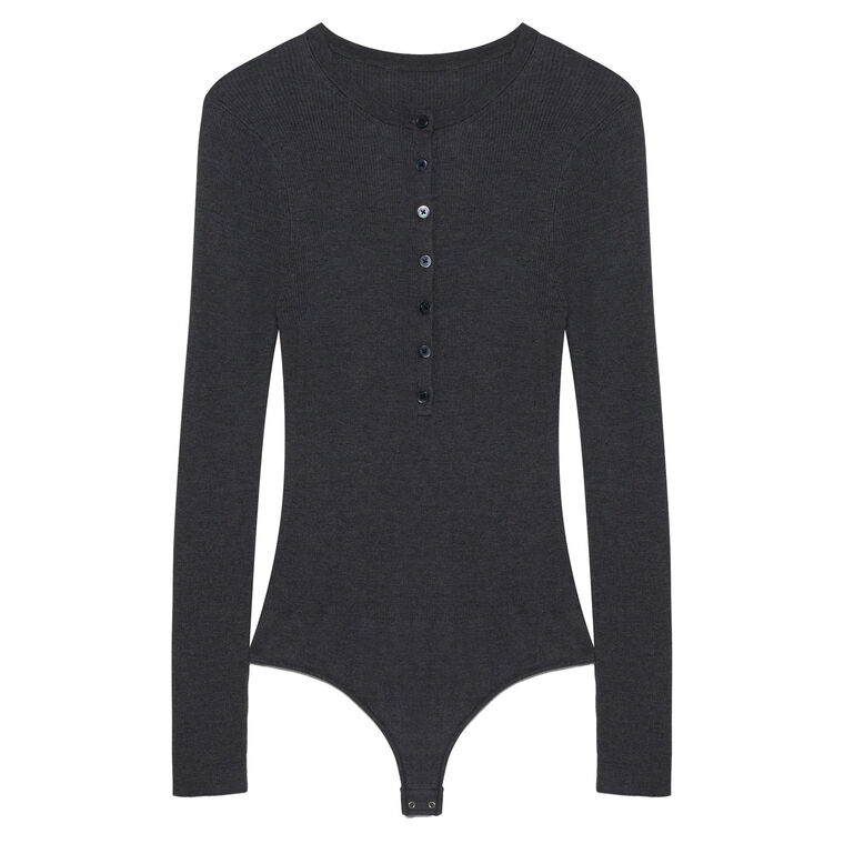 Susanne Long Sleeve Bodysuit image number null