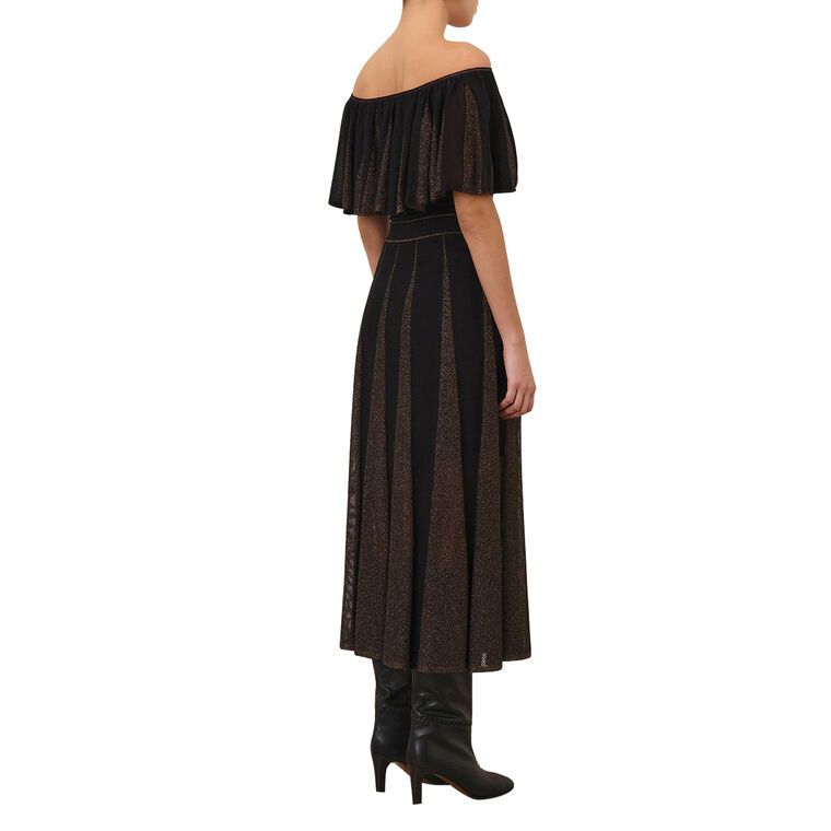 Valiant Metallic Frill Top image number null