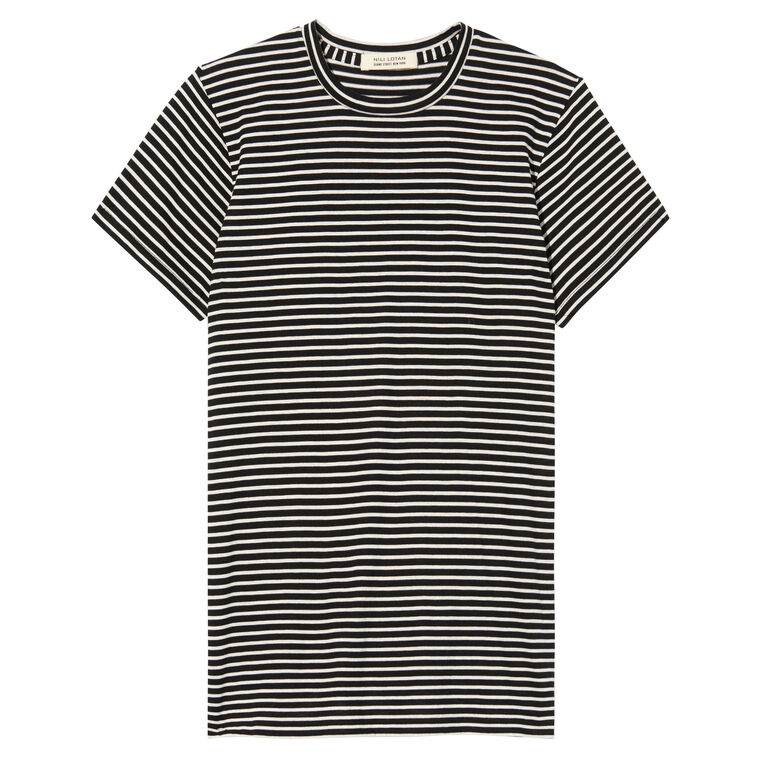 Lana Cotton Jersey Crewneck Tee image number null