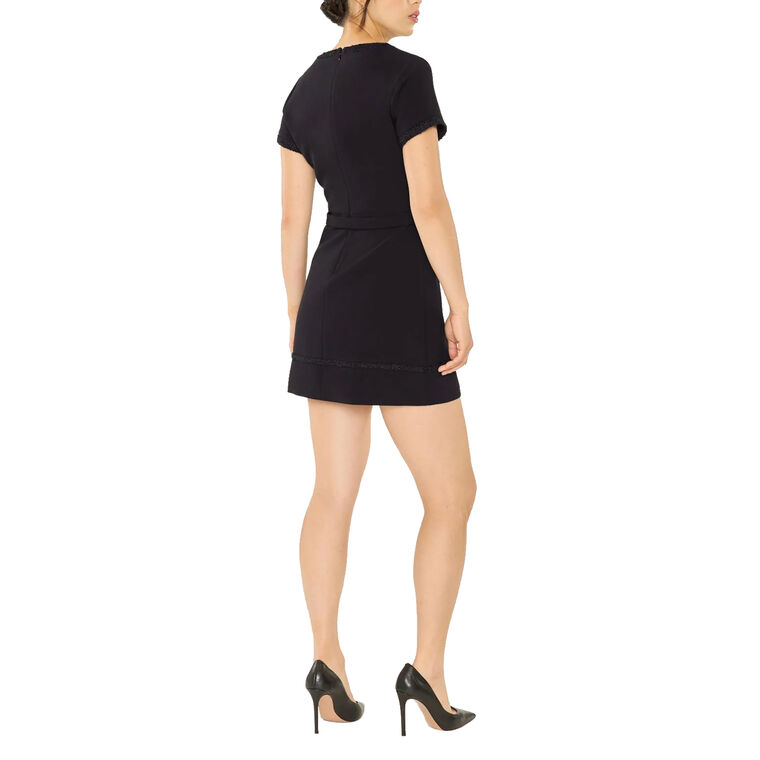 Jolie Short Sleeve Button-Up Mini Dress image number null