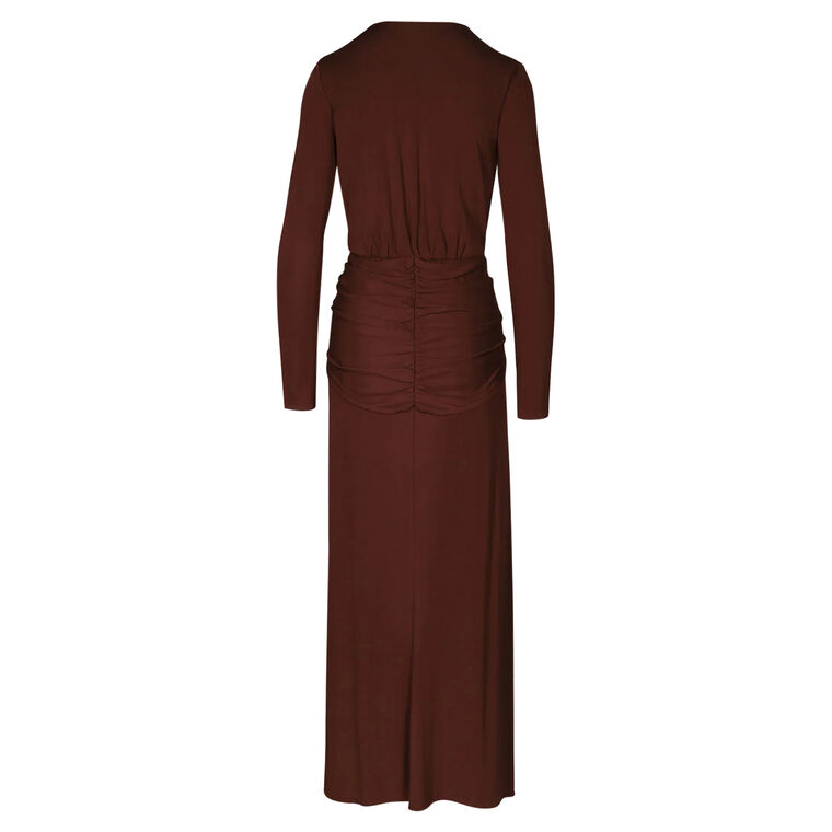 Finding Yourself Long Sleeve Maxi Dress image number null
